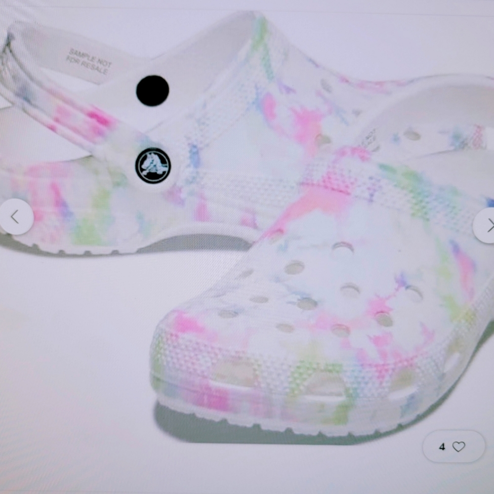 Cross classic bleach DYE clog/sandals